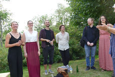 Nachfeier des Mährisch-Neustädter Wachsstockfestes an der Weingartenkapelle (Foto: Karl-Franz Thiede)